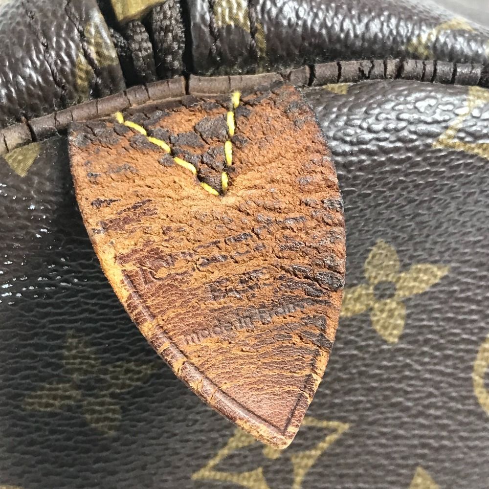 Louis Vuitton Boston Bag Keepall 55 Monogram Canvas Brown — view 5