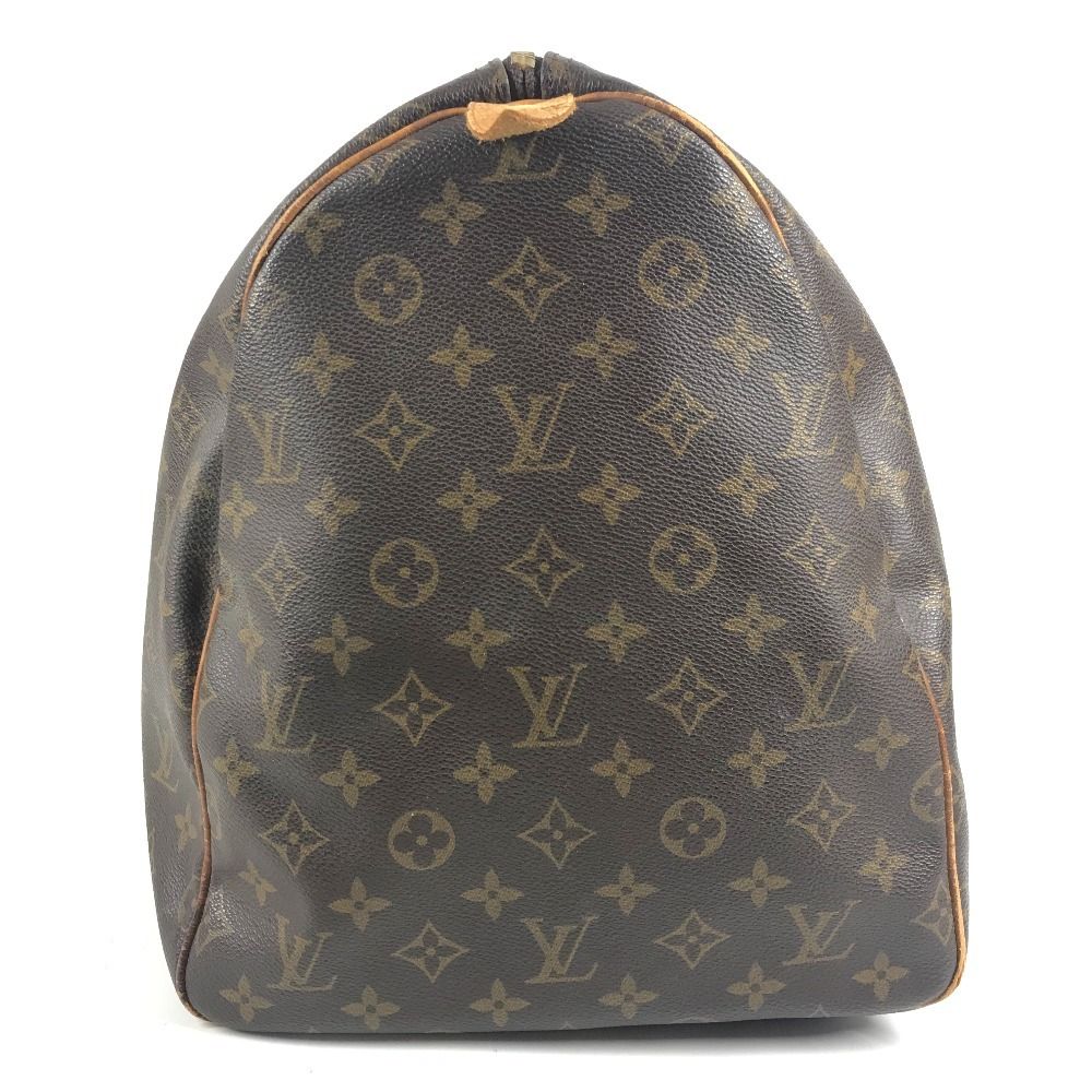 Louis Vuitton Boston Bag Keepall 55 Monogram Canvas Brown — view 3