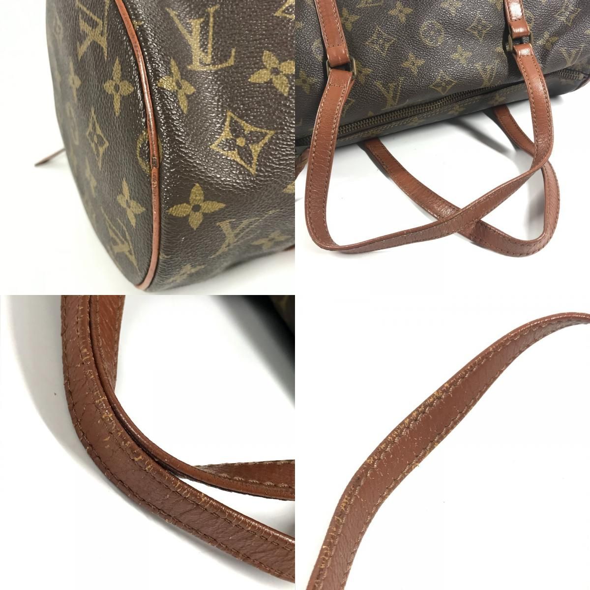 Louis Vuitton Handbag Papillon 30 Monogram Canvas Brown — view 7