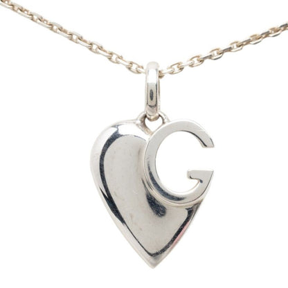 Gucci Heart Chain Pendant 925 Sterling Silver