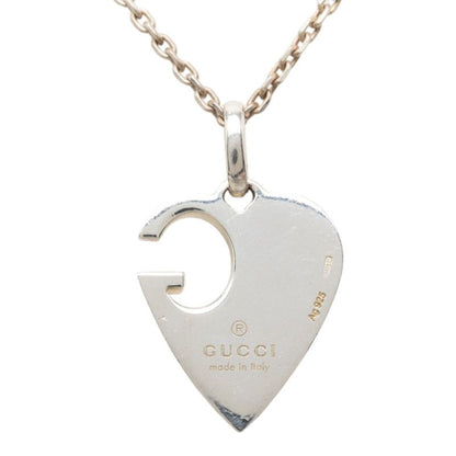 Gucci Heart Chain Pendant 925 Sterling Silver — view 2