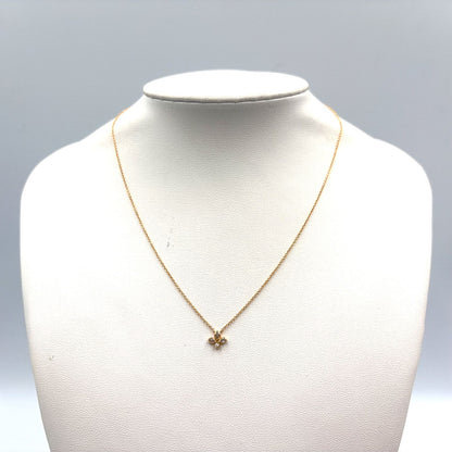 Tiffany & Co Fleur de Lys Yellow Gold Necklace — view 8