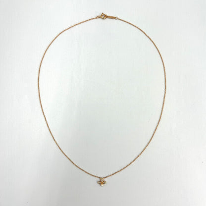 Tiffany & Co Fleur de Lys Yellow Gold Necklace — view 3