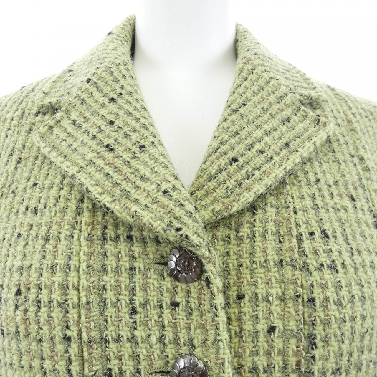 Chanel Vintage Jacket Green — view 5