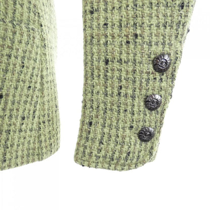 Chanel Vintage Jacket Green — view 6
