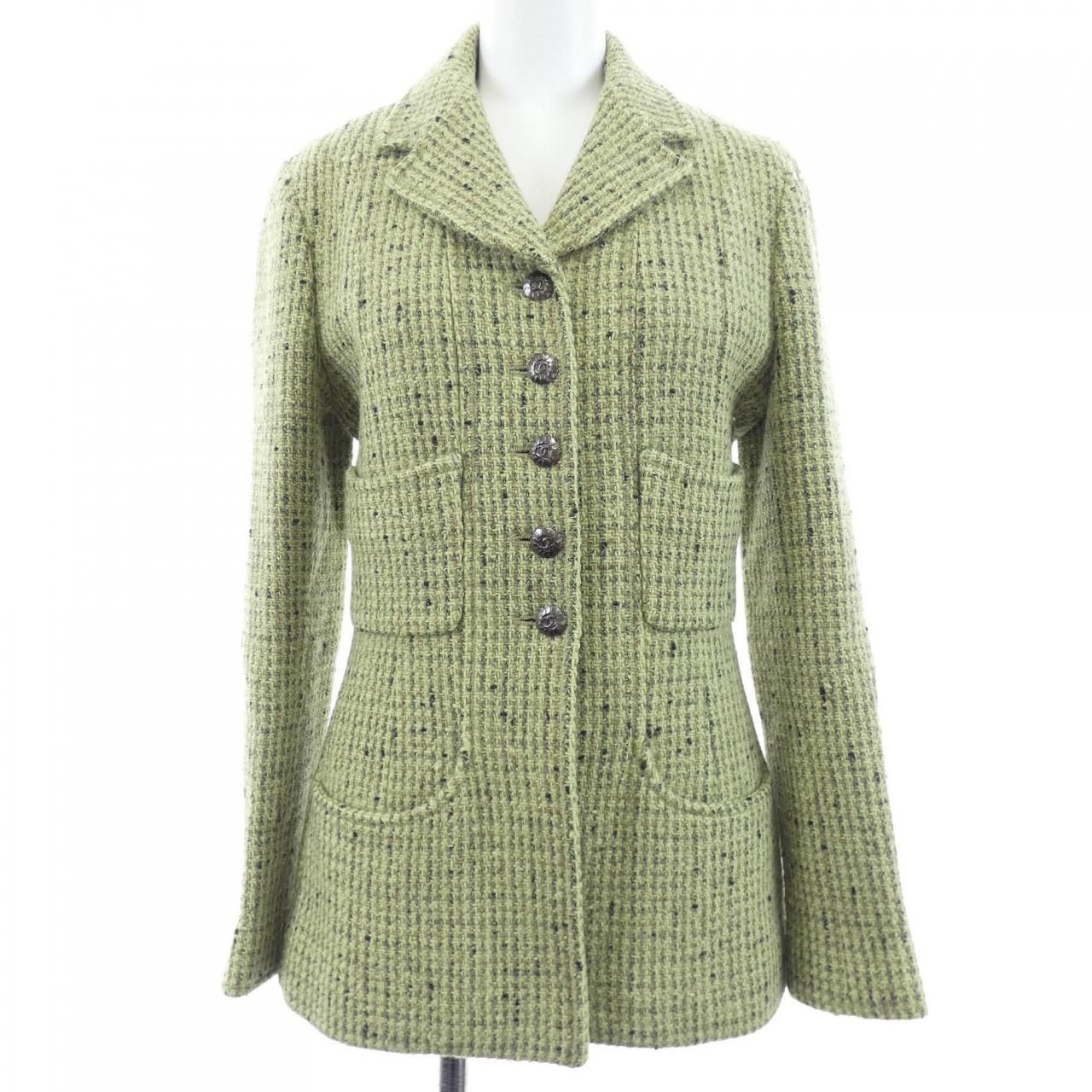 Chanel Vintage Jacket Green