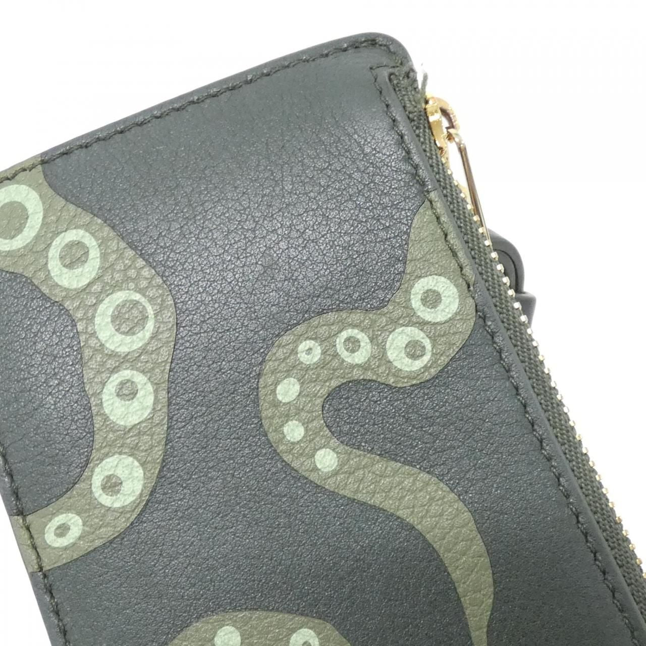 Loewe Coin Case Coin Purse Khaki — view 5