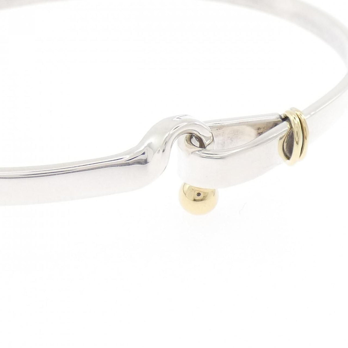 Tiffany & Co Hook Eye Bangle Bracelet — view 2
