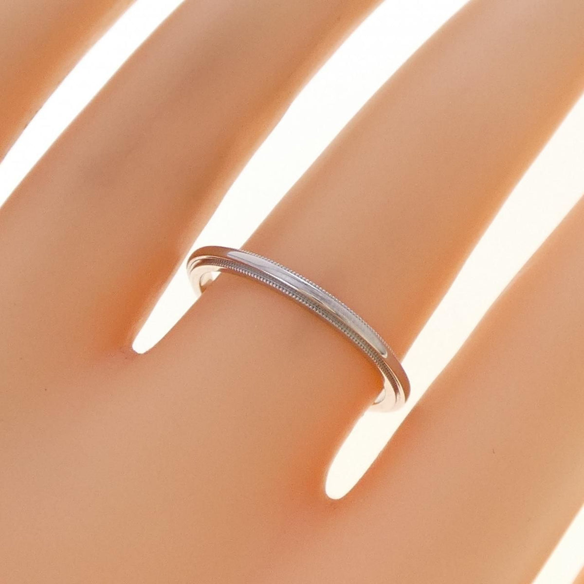 Tiffany & Co Mill Gray Ring — view 4