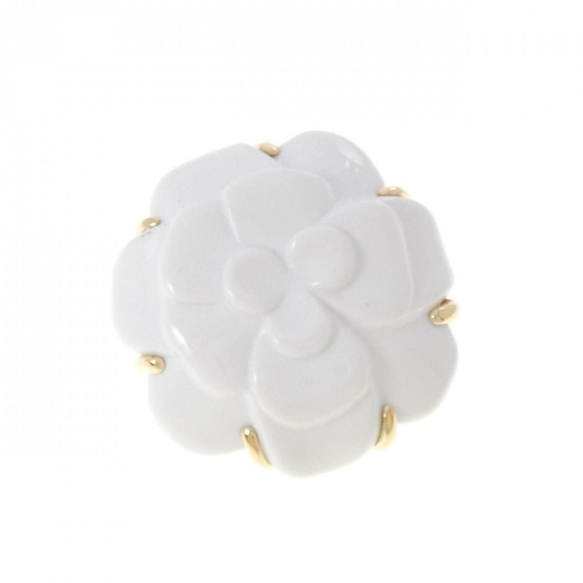 Chanel Camellia Brooch Gold