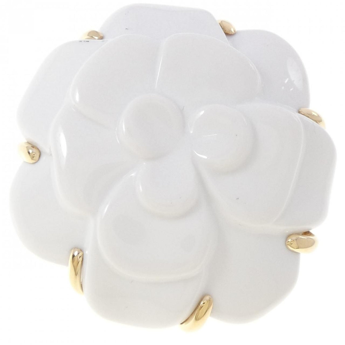 Chanel Camellia Brooch Gold — view 2