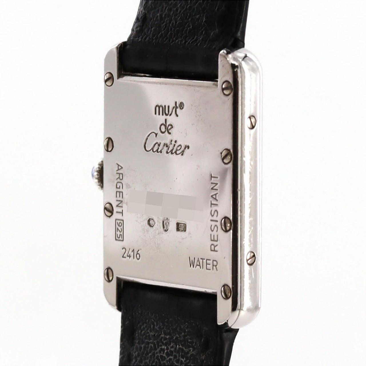 Cartier Must Tank Silver Quartz Watch — view 7
