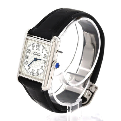 Cartier Must Tank Silver Quartz Watch — view 2