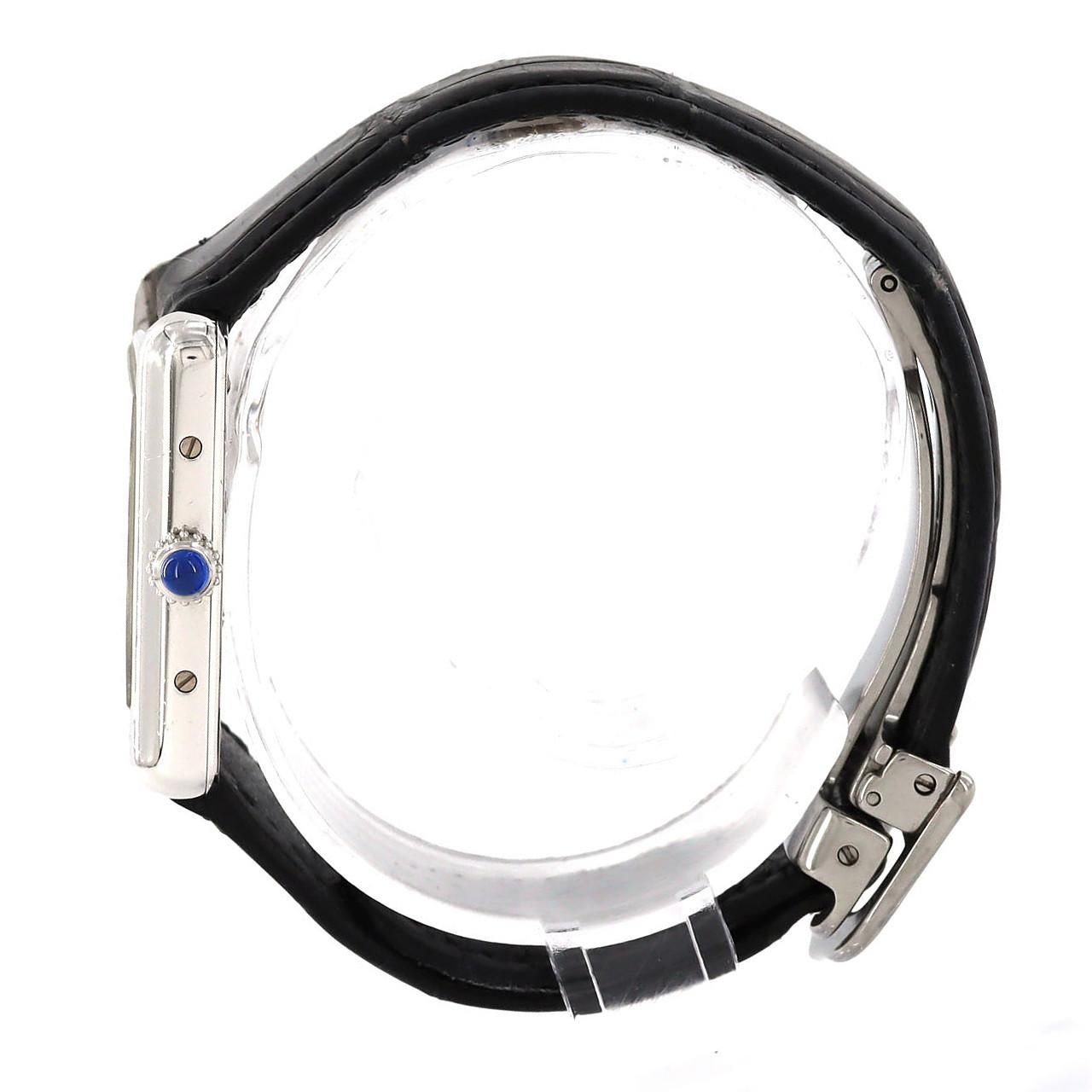 Cartier Must Tank Silver Quartz Watch — view 3