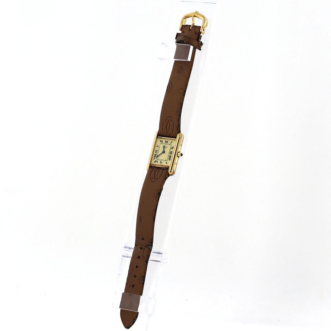 Cartier Must Tank SM Quartz Watch — view 2