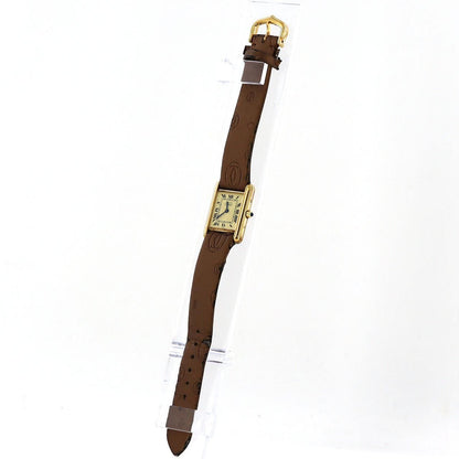 Cartier Must Tank SM Quartz Watch — view 2
