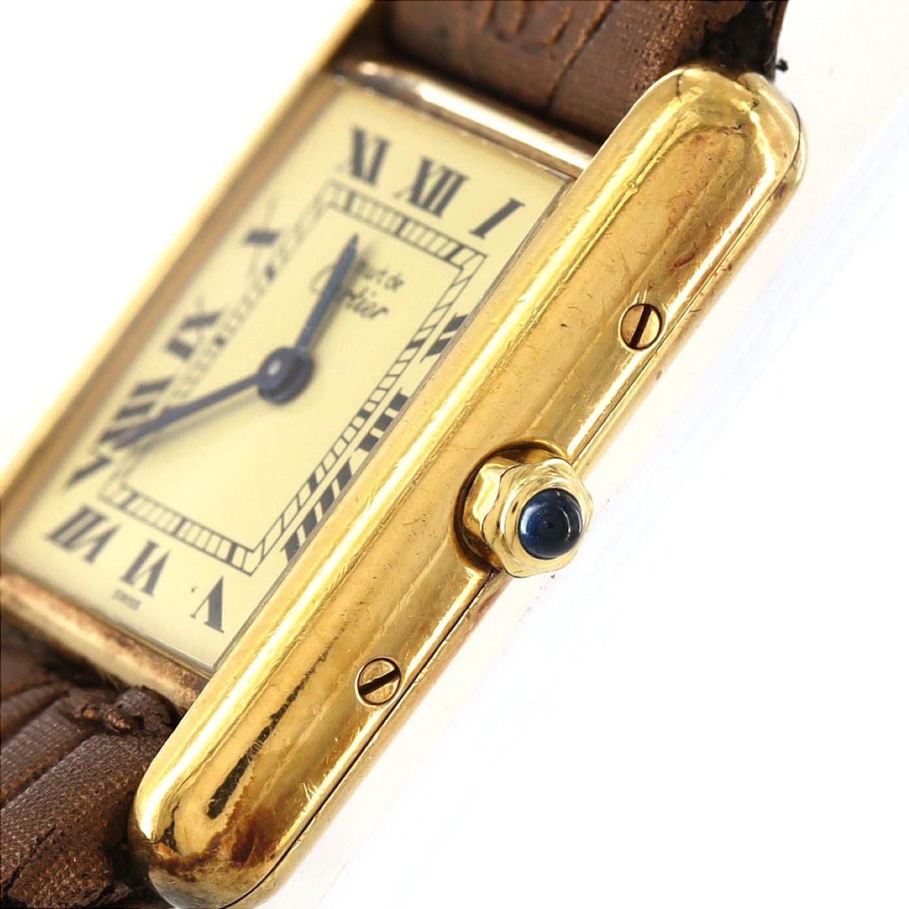 Cartier Must Tank SM Quartz Watch — view 3