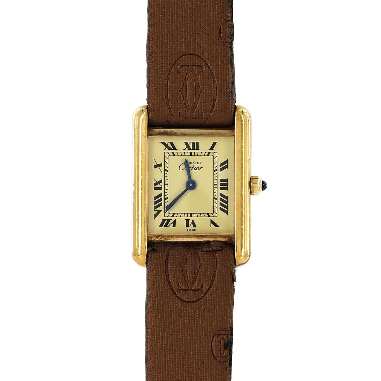Cartier Must Tank SM Quartz Watch