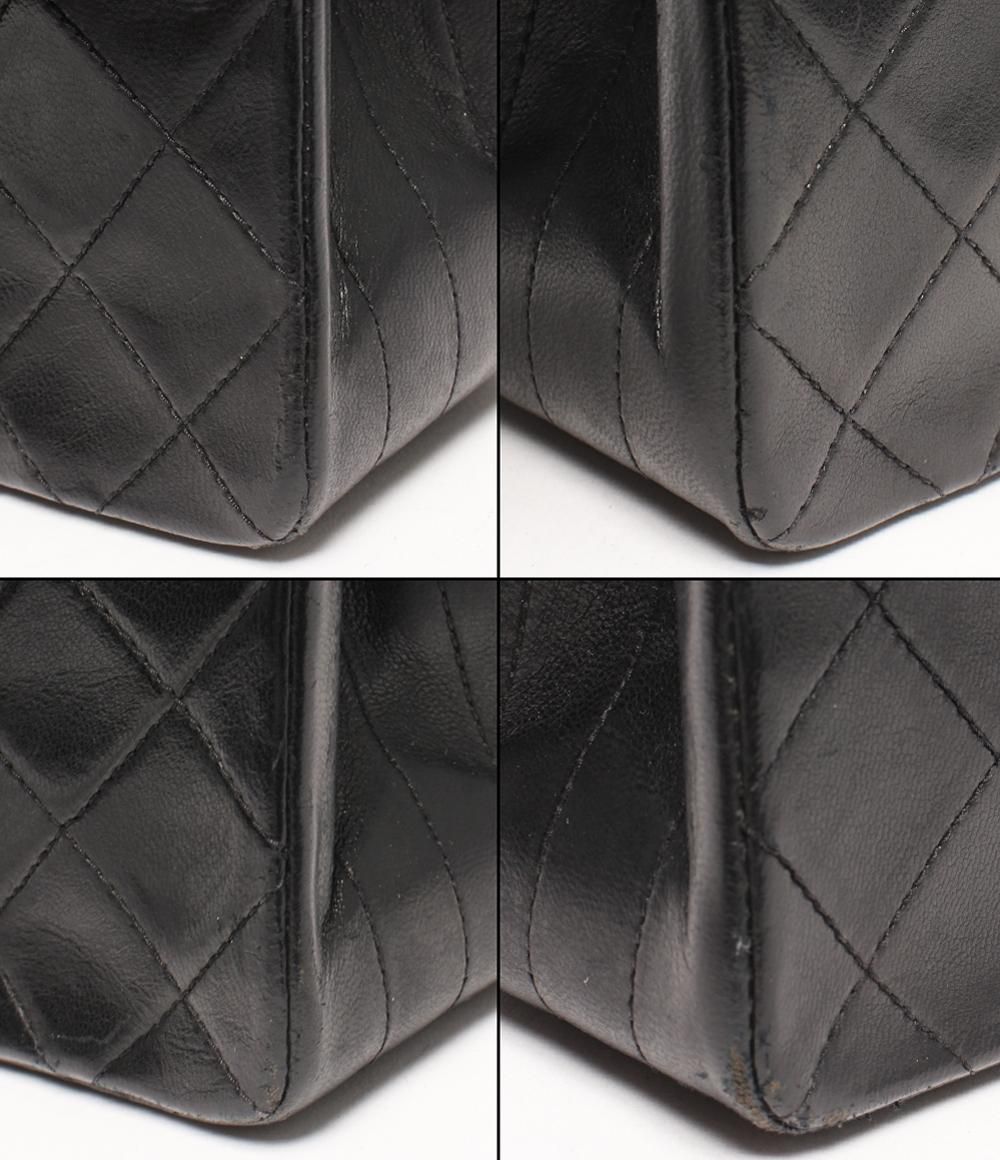 Chanel Chain Shoulder Bag Single Lambskin Gold — view 5