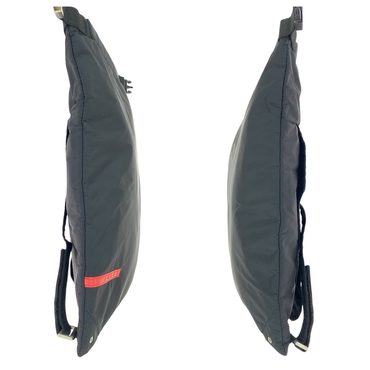 Prada Sports Line Black Silver Nylon Backpack — view 8