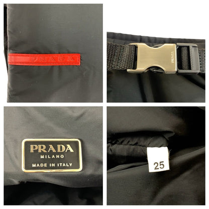 Prada Sports Line Black Silver Nylon Backpack — view 4