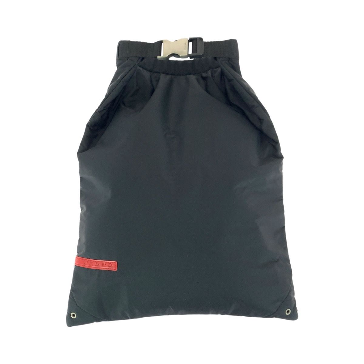 Prada Sports Line Black Silver Nylon Backpack