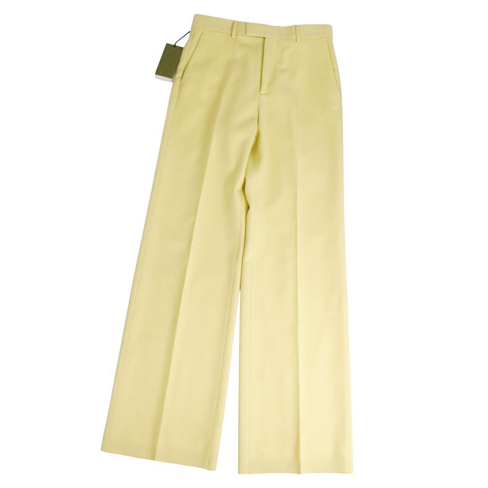 Gucci Pants Long Wide Wool Gabarge