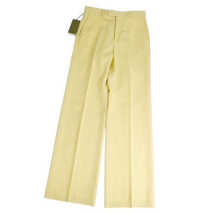 Gucci Pants Long Wide Wool Gabarge