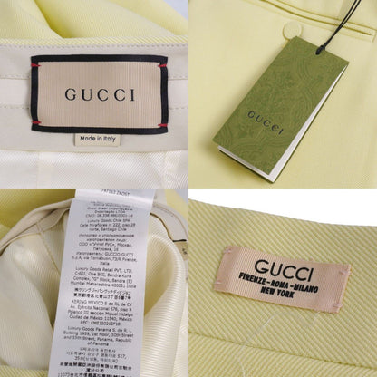 Gucci Pants Long Wide Wool Gabarge — view 5