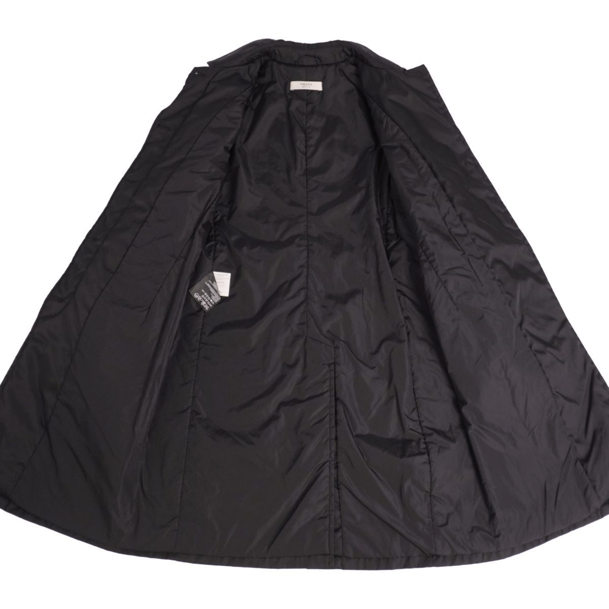 Prada Coat Soutien Collar Balmacan Nairo — view 7