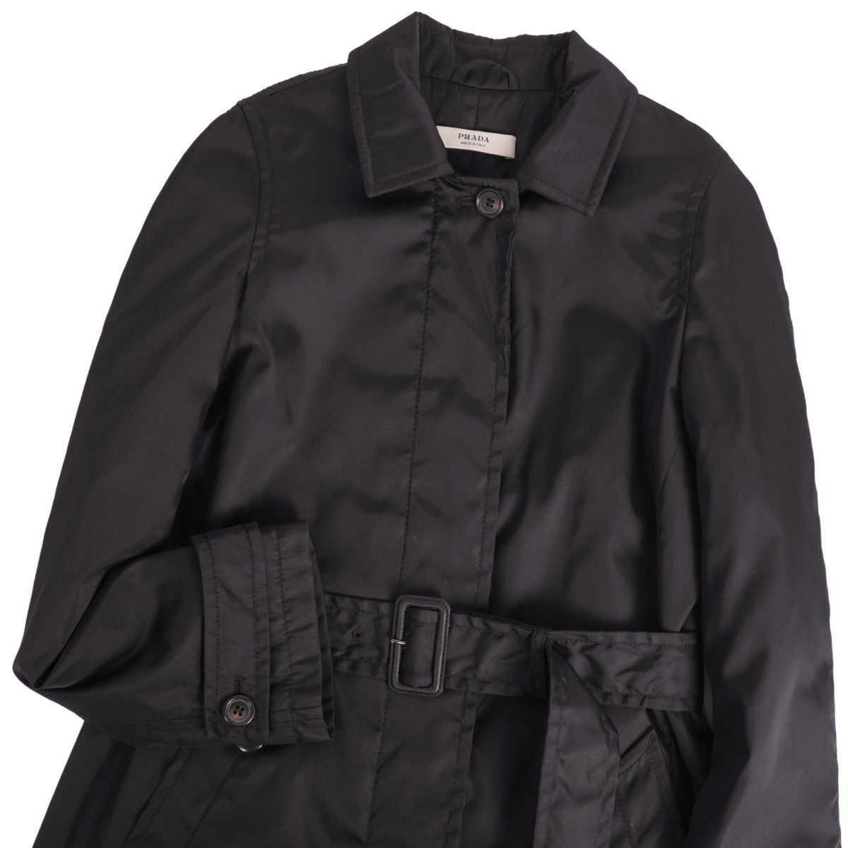 Prada Coat Soutien Collar Balmacan Nairo — view 2