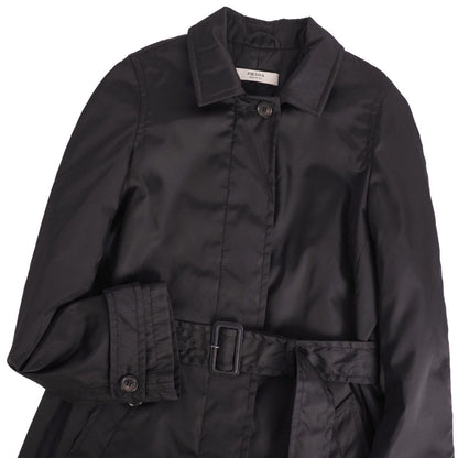 Prada Coat Soutien Collar Balmacan Nairo — view 2