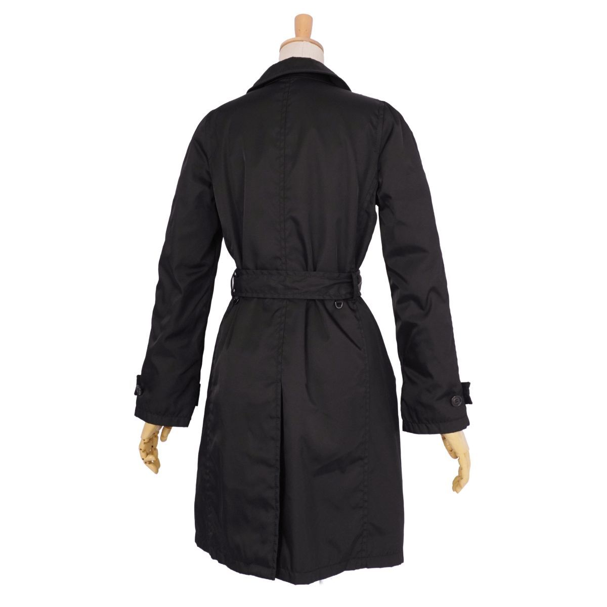 Prada Coat Soutien Collar Balmacan Nairo — view 6