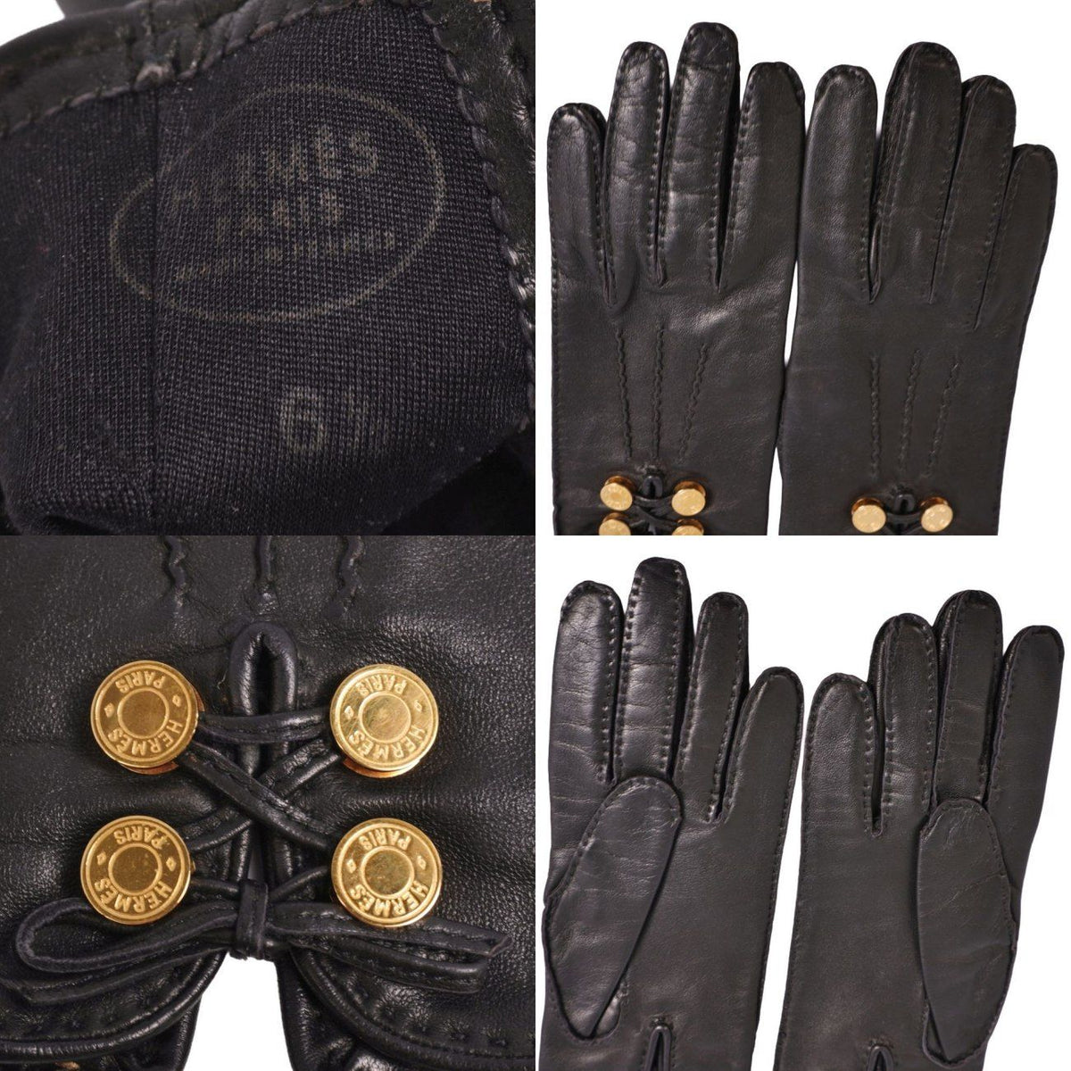 Hermes Gloves Series Leather Hula — view 5