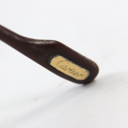 Cartier Trinity Vintage Sapphire Logo Teardrop Prescription Lenses Sunglasses — view 7