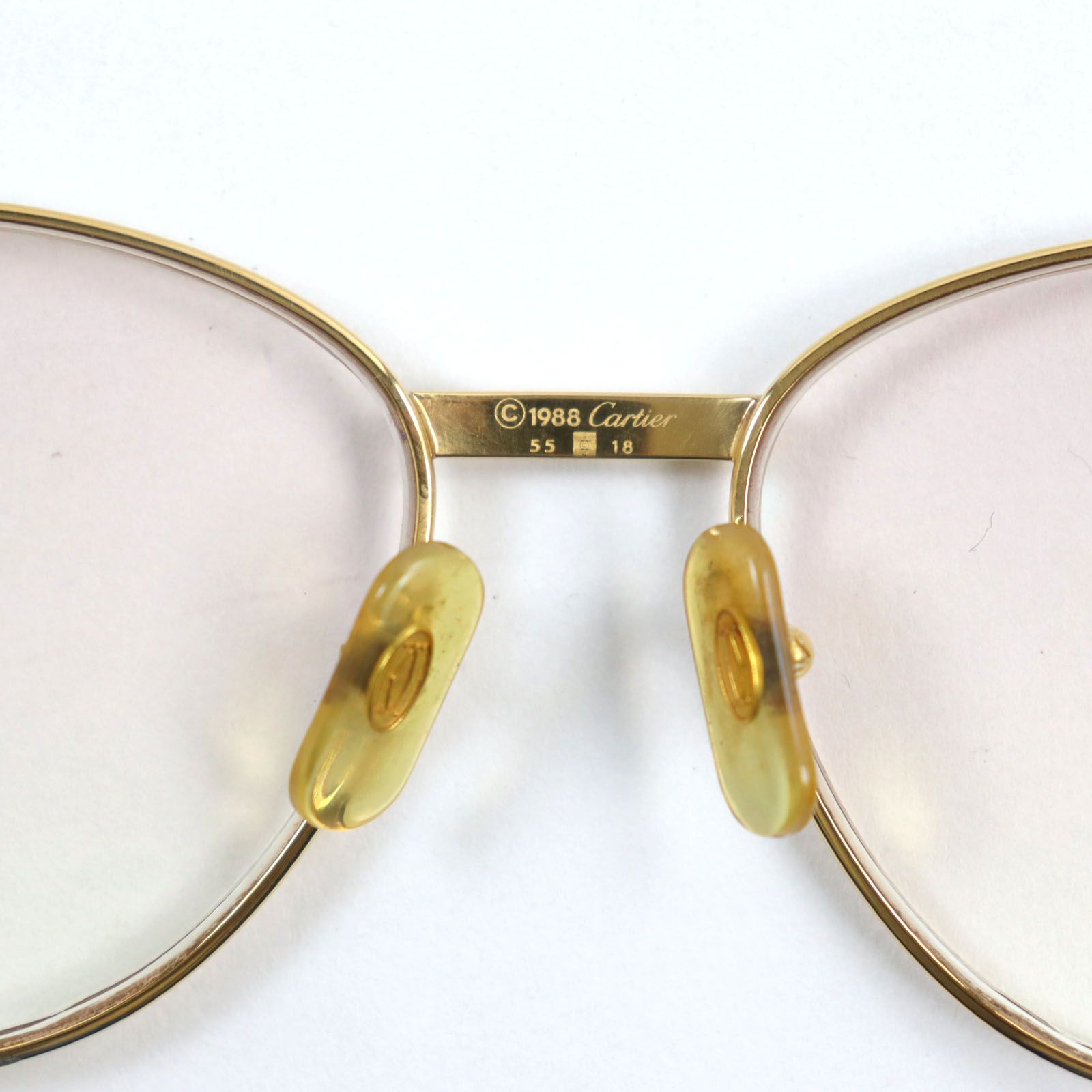 Cartier Trinity Vintage Sapphire Logo Teardrop Prescription Lenses Sunglasses — view 5