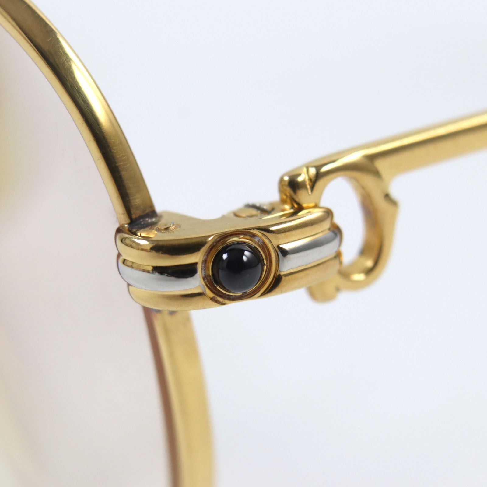 Cartier Trinity Vintage Sapphire Logo Teardrop Prescription Lenses Sunglasses — view 6
