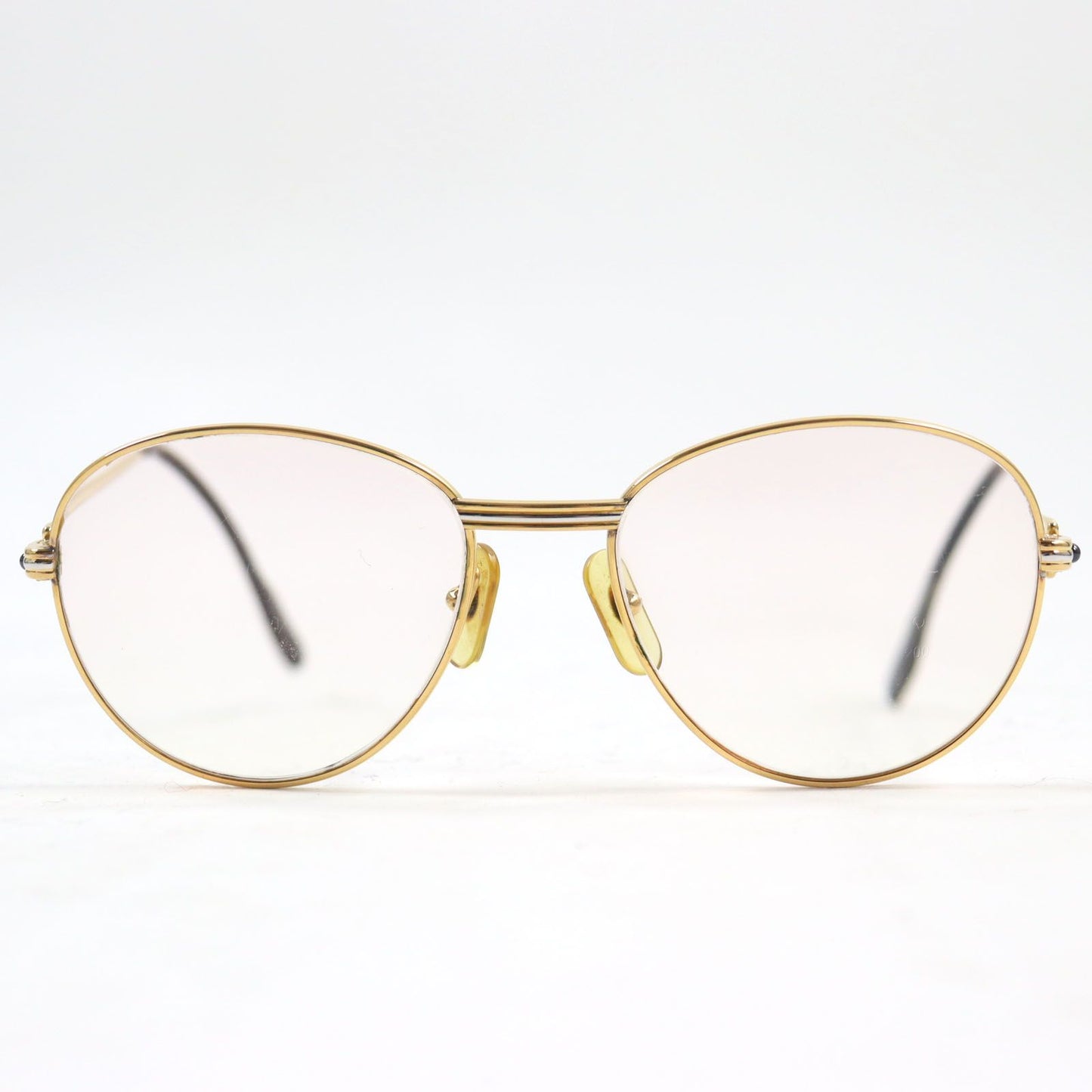 Cartier Trinity Vintage Sapphire Logo Teardrop Prescription Lenses Sunglasses — view 2