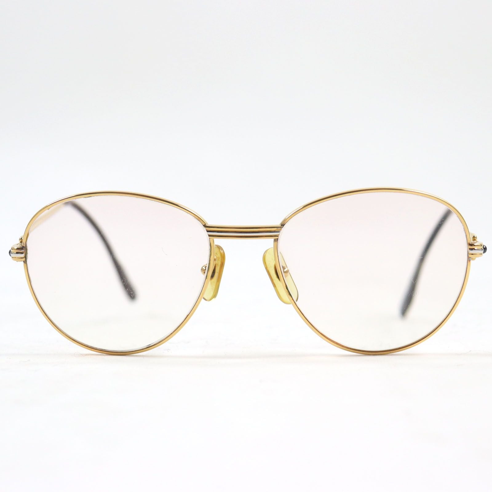 Cartier Trinity Vintage Sapphire Logo Teardrop Prescription Lenses Sunglasses — view 2