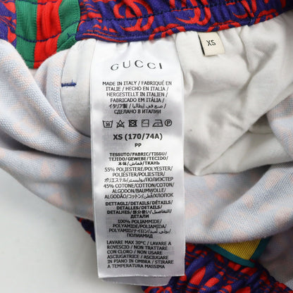 Gucci Adidas Double Trefoil Logo Web Line Track Pants Navy/red XS — view 8