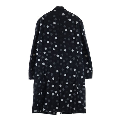 Louis Vuitton YK Painted Dots Jacket Xk4 Yayoi Kusama Wool Chesterfield Gray — view 2