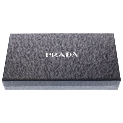 Prada Zip Around Wallet Leather White — view 6