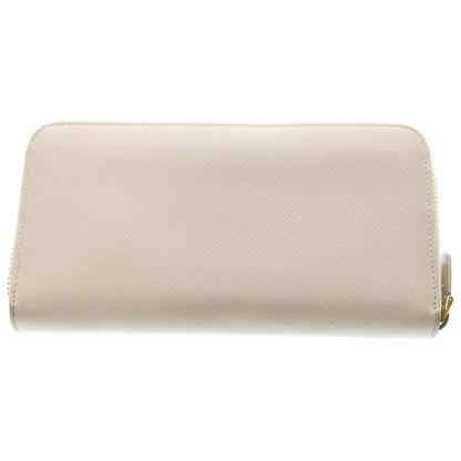 Prada Zip Around Wallet Leather White — view 2