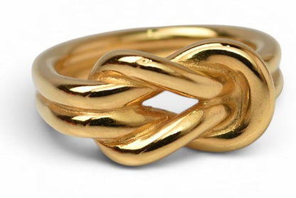 Hermes Scarf Ring Holder Atame Gold — view 3