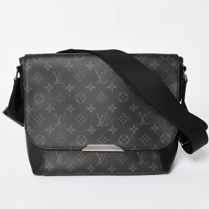 Louis Vuitton Messenger PM Explorer Monogram Black Eclipse Silver