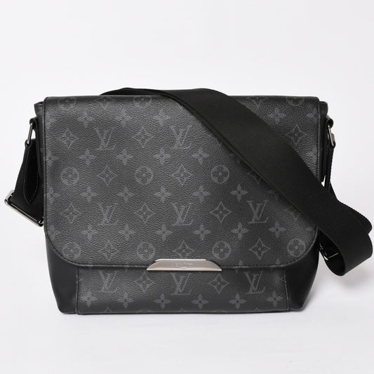 Louis Vuitton Messenger PM Explorer Monogram Black Eclipse Silver