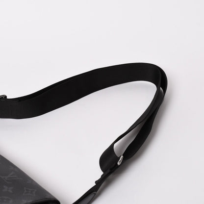 Louis Vuitton Messenger PM Explorer Monogram Black Eclipse Silver — view 7