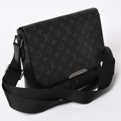 Louis Vuitton Messenger PM Explorer Monogram Black Eclipse Silver — view 3