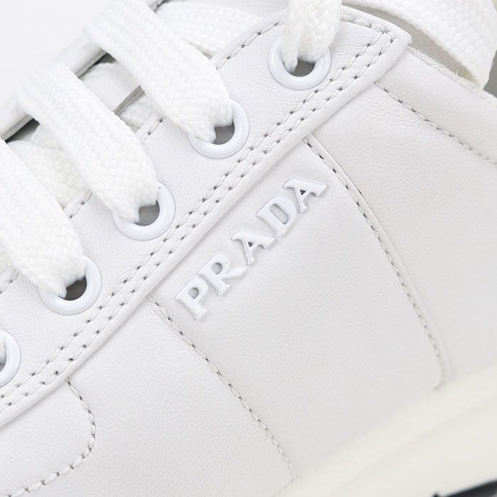 Prada Sneakers Leather White — view 4