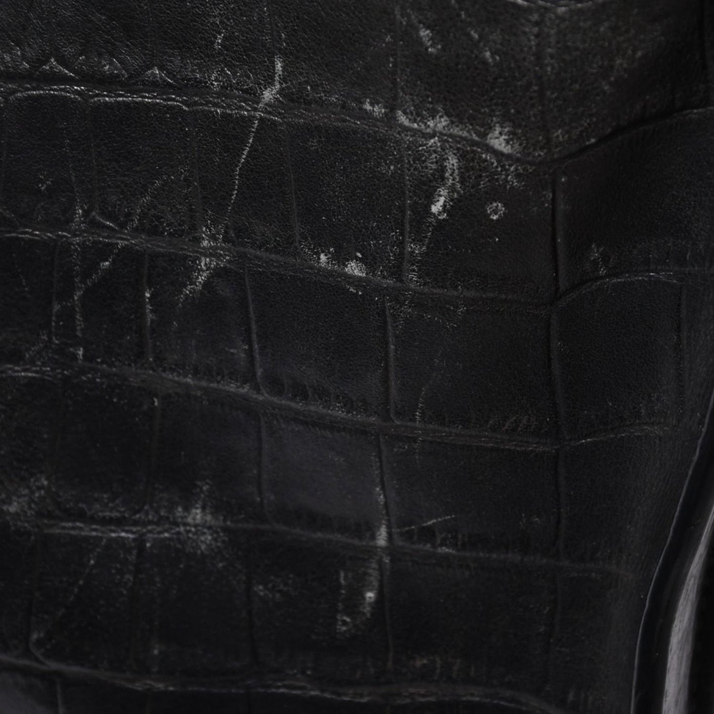 Celine Phoebe Philo Era Square Luggage Phantom Leather Black Handbag — view 6
